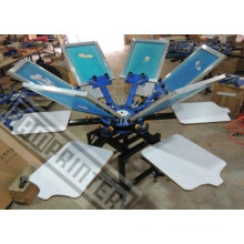 TM-R6 6 Color 6 Station T-Shirt Screen Printing Machine